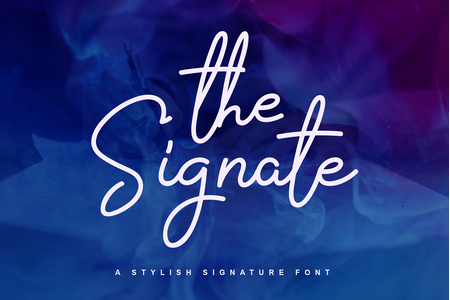 The Signate Free font