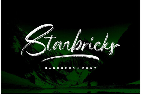 Starbricks font