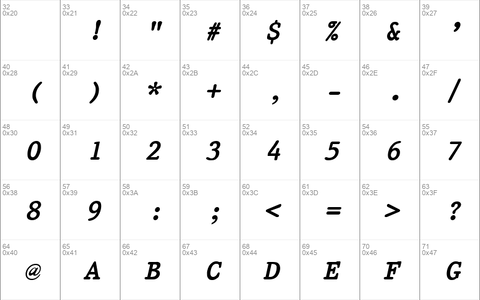 QTPristine Bold Italic