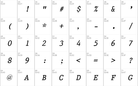 QTPristine Italic