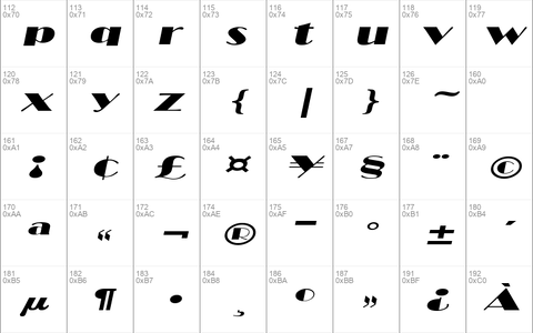 NewYorkDecoExtended Oblique