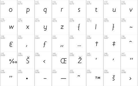 Roice-LightItalic Regular