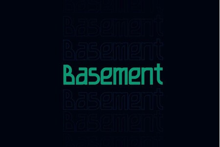 Basement-Medium font