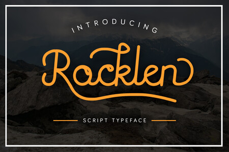 Rocklen Script Demo font
