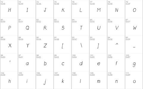 CRU-dissaramas-Hand-Written Italic