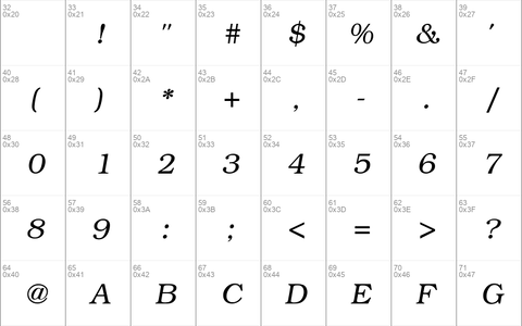 Bookman-LightItalic Regular