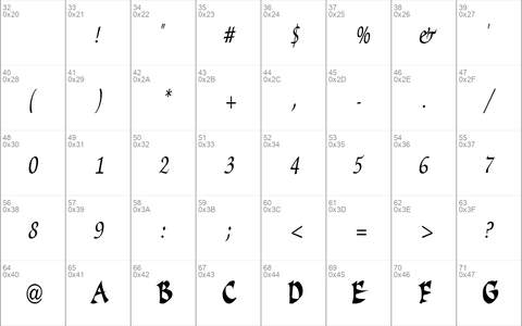 ScriptSongBold15 Bold