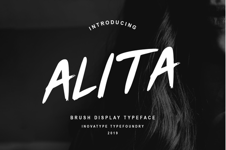 Alita Brush font