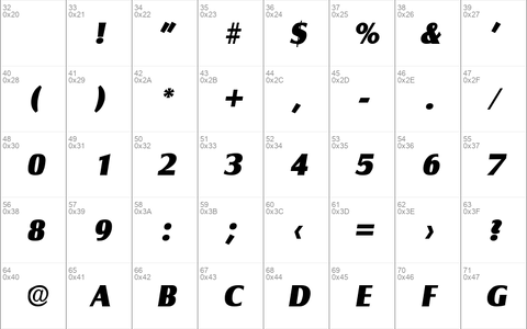 Salzburg-ExtraBoldIta Regular