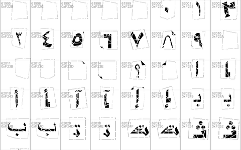 FSArabicKidnapShatter Regular