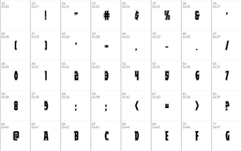 Prowler Outline Italic