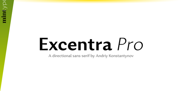 Excentra Pro Lt font