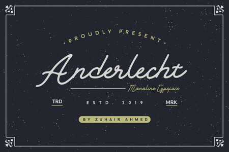 Anderlecht font