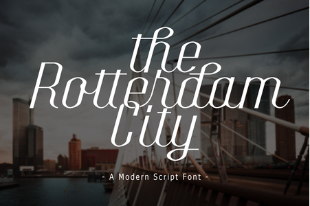 The Rotterdam City font