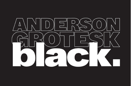 Anderson Grotesk Black font