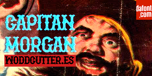 Capitan Morgan font