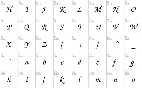 Exchequer Script Regular