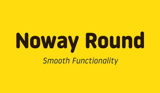 Noway Round font