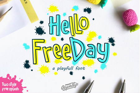 Hellofreeday DEMO font