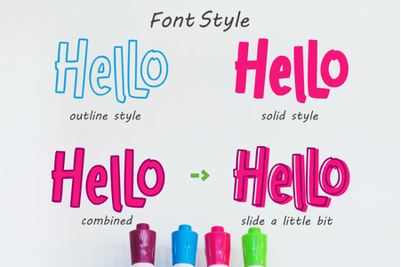 Hellofreeday DEMO font