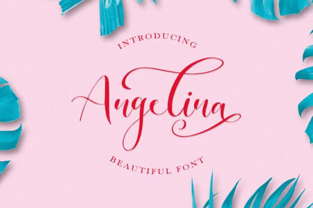 Angelina font