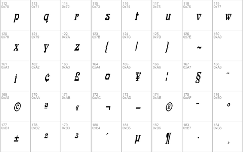 LaliqueCondensed Italic