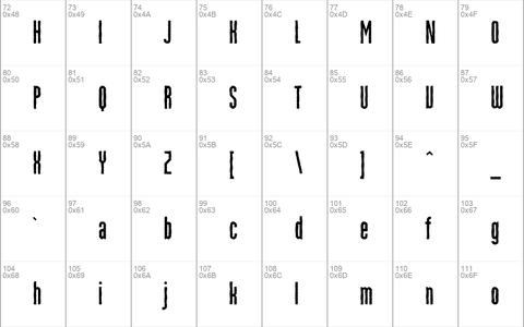 MartenCyr GrotesqueRough Regular