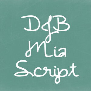 DJB MiaScript font