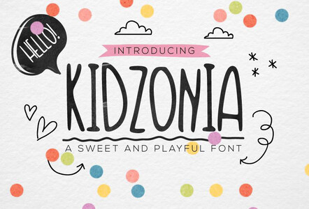 Kidzonia font