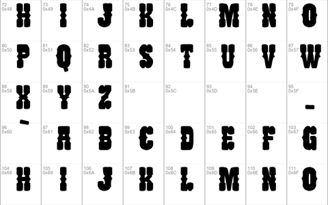 Tanomuze Cowboy font