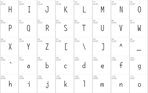 Ocelot Monowidth Normal