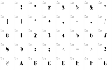 Ritz EngravedCondensed Normal