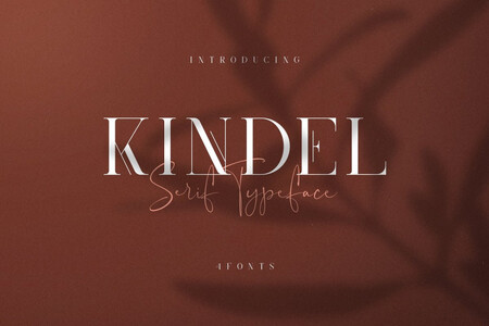 KindelSerif font