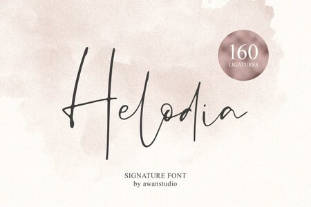 HelodiaDemo font