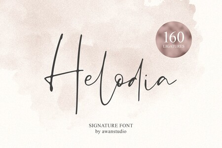 HelodiaDemo font