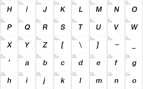 Syntax Italic