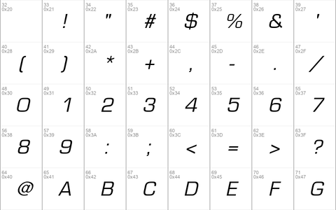 Palindrome SSi Italic