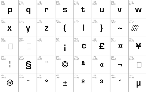 Palindrome SSi Semi Bold