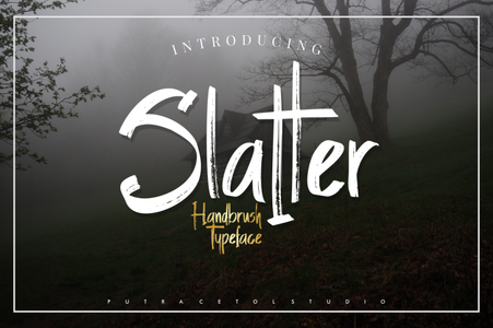Slatter Personal Use font