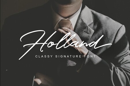 Holland font