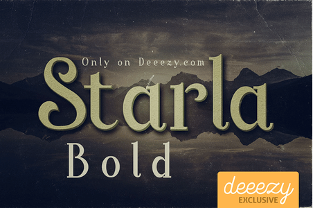 Starla Bold font
