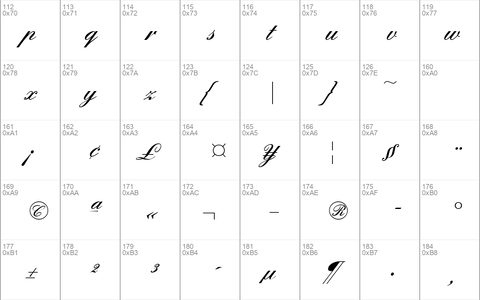 QuadrilleScriptBlackSSK Regular