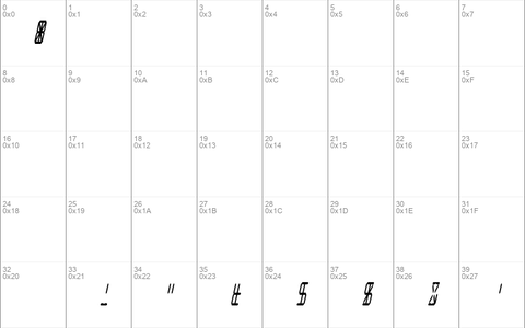 LCD 14ItalicCondensed