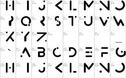 Alexana font