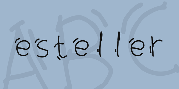 esteller font