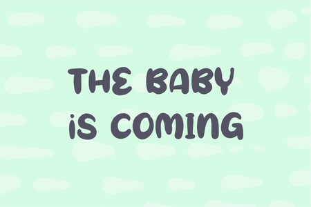 Oh My Baby font