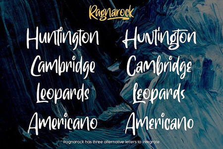 Ragnarock font