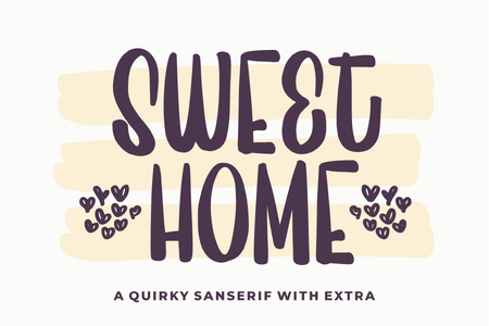 Sweet Home font