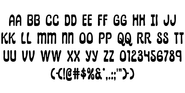 Pepperland Gradient Italic font