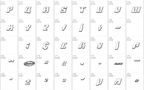 Micronian 3D Italic